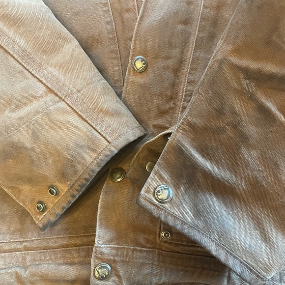 ❗️CUSTOM❗️ Waxed Carhartt Berwick Jacket - Picture 5 of 10